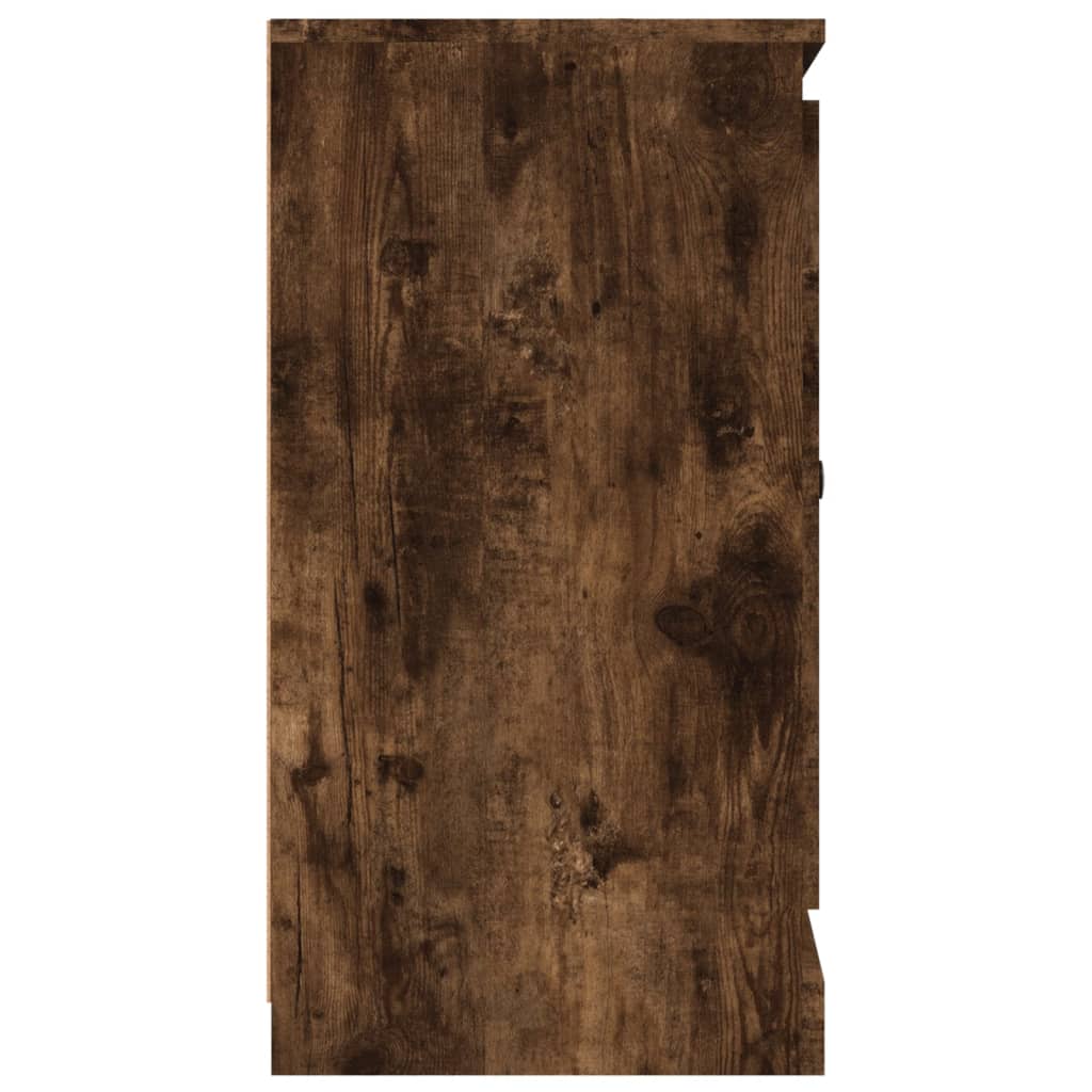 Servantă, stejar afumat, 70x35,5x67,5 cm, lemn prelucrat - Lando