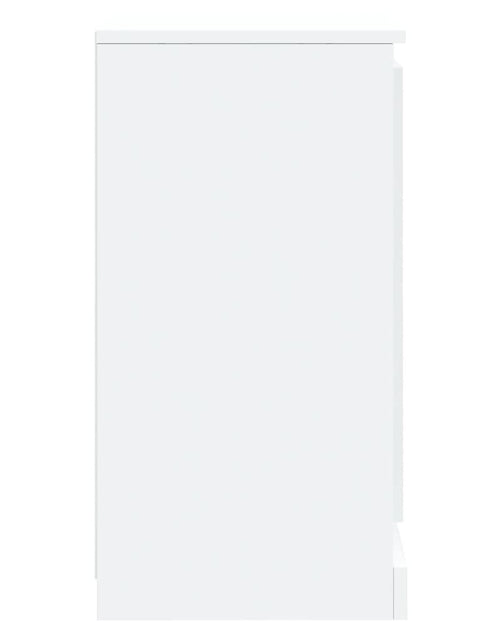 Încărcați imaginea în vizualizatorul Galerie, Servante, 2 buc., alb, 37,5x35,5x67,5 cm, lemn prelucrat Lando - Lando
