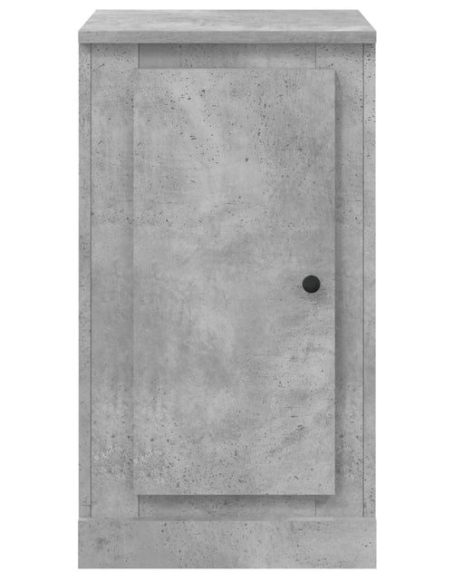 Загрузите изображение в средство просмотра галереи, Servantă, gri beton, 37,5x35,5x67,5 cm, lemn prelucrat Lando - Lando
