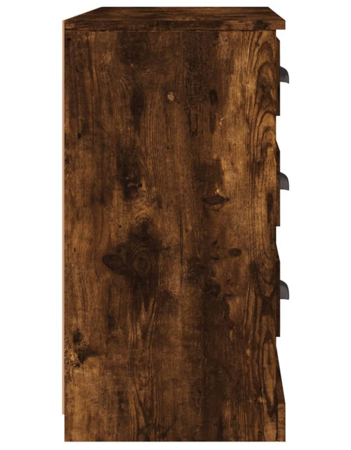 Încărcați imaginea în vizualizatorul Galerie, Servantă, stejar afumat, 104,5x35,5x67,5 cm, lemn prelucrat Lando - Lando
