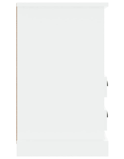 Încărcați imaginea în vizualizatorul Galerie, Noptieră, alb, 43x36x60 cm - Lando

