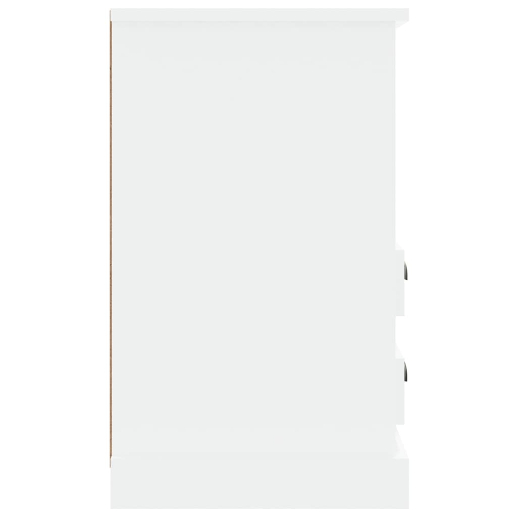 Noptieră, alb, 43x36x60 cm - Lando