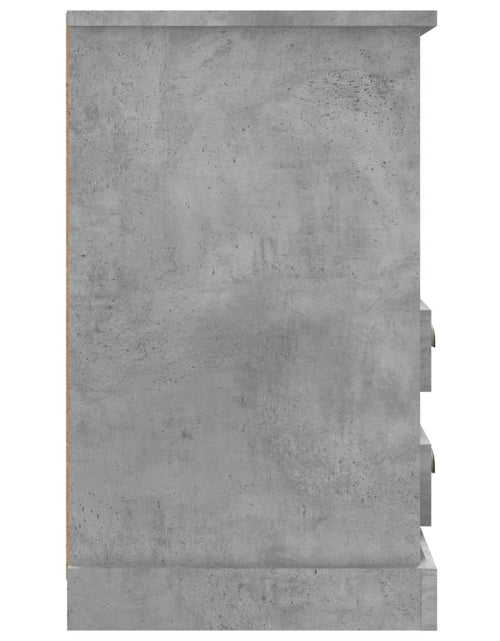 Încărcați imaginea în vizualizatorul Galerie, Noptieră, gri beton, 43x36x60 cm - Lando
