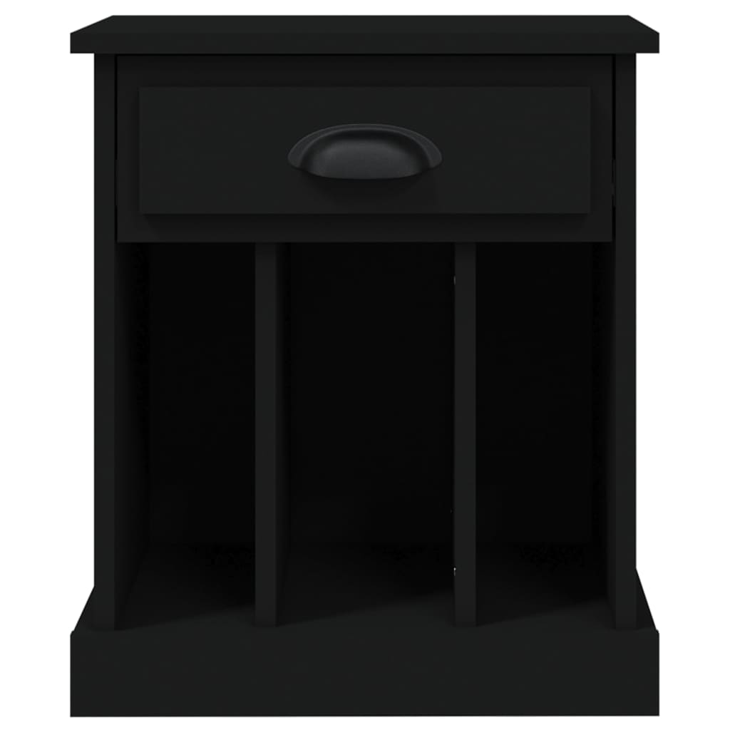 Noptiere, negru, 43x36x50 cm - Lando