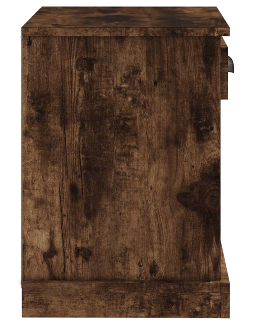 Încărcați imaginea în vizualizatorul Galerie, Noptiere, 2 buc., stejar fumuriu, 43x36x50 cm - Lando
