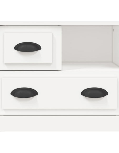 Încărcați imaginea în vizualizatorul Galerie, Noptieră, alb, 60x39x45 cm - Lando
