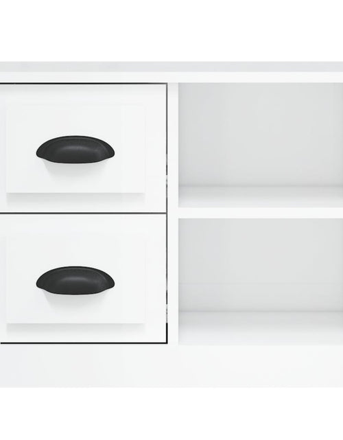 Încărcați imaginea în vizualizatorul Galerie, Noptieră, alb extralucios, 60x35,5x45 cm - Lando
