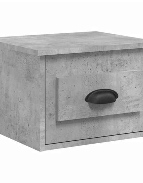 Загрузите изображение в средство просмотра галереи, Noptieră de perete, gri beton, 41,5x36x28 cm - Lando

