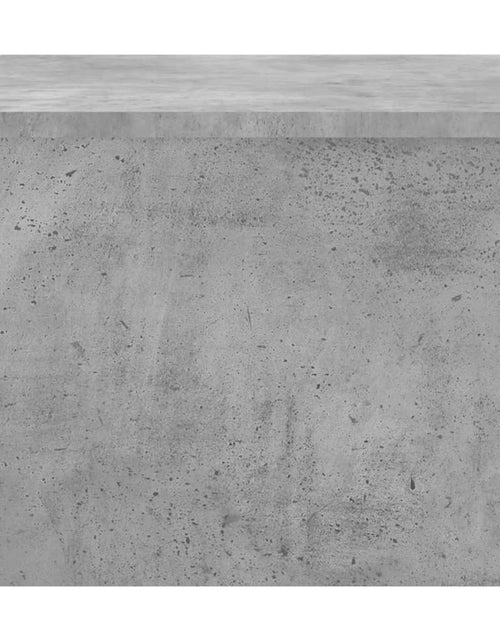 Încărcați imaginea în vizualizatorul Galerie, Noptieră de perete, gri beton, 41,5x36x28 cm - Lando
