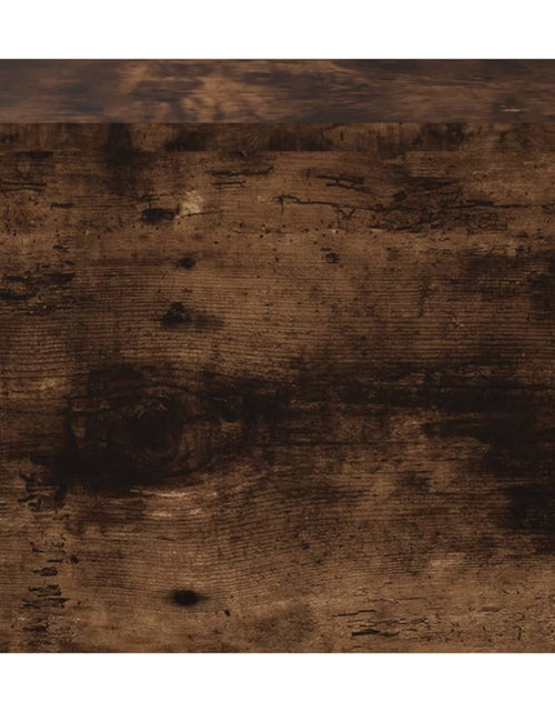 Încărcați imaginea în vizualizatorul Galerie, Noptieră de perete, stejar fumuriu, 41,5x36x28 cm - Lando
