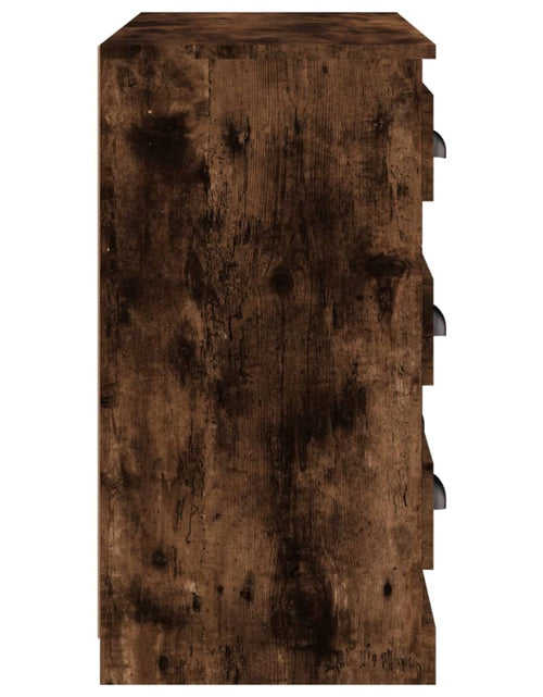 Încărcați imaginea în vizualizatorul Galerie, Servantă, stejar afumat, 70x35,5x67,5 cm, lemn prelucrat Lando - Lando
