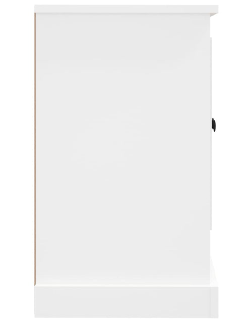 Încărcați imaginea în vizualizatorul Galerie, Servantă, alb, 100x35,5x60 cm, lemn prelucrat Lando - Lando
