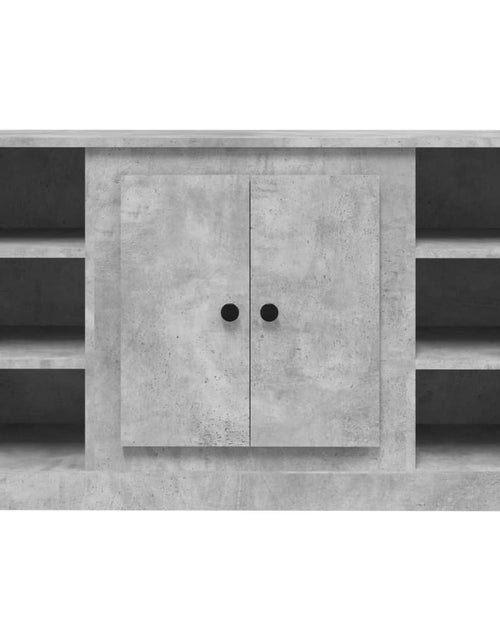 Загрузите изображение в средство просмотра галереи, Servantă, gri beton, 100x35,5x60 cm, lemn prelucrat Lando - Lando
