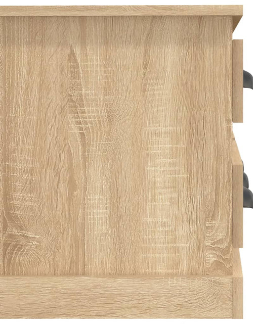 Încărcați imaginea în vizualizatorul Galerie, Comodă TV, stejar sonoma, 100x35,5x45 cm, lemn prelucrat Lando - Lando
