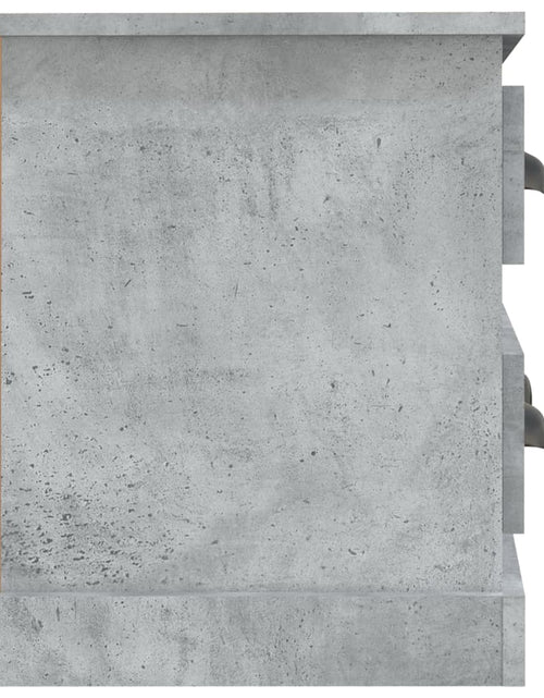 Загрузите изображение в средство просмотра галереи, Comodă TV, gri beton, 100x35,5x45 cm, lemn prelucrat Lando - Lando
