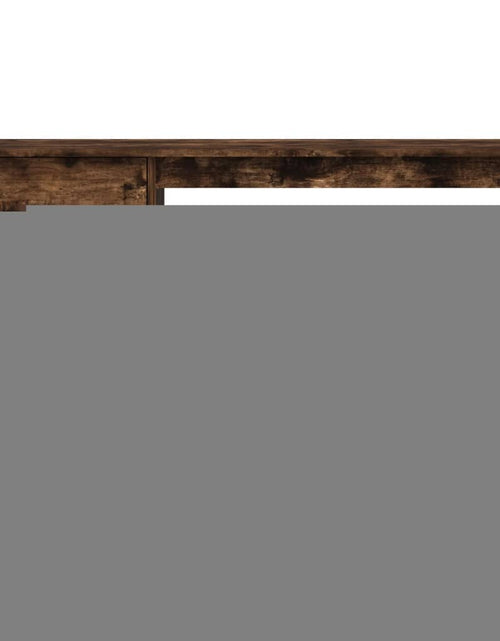 Încărcați imaginea în vizualizatorul Galerie, Birou cu sertar, stejar fumuriu, 115x50x75 cm, lemn prelucrat - Lando
