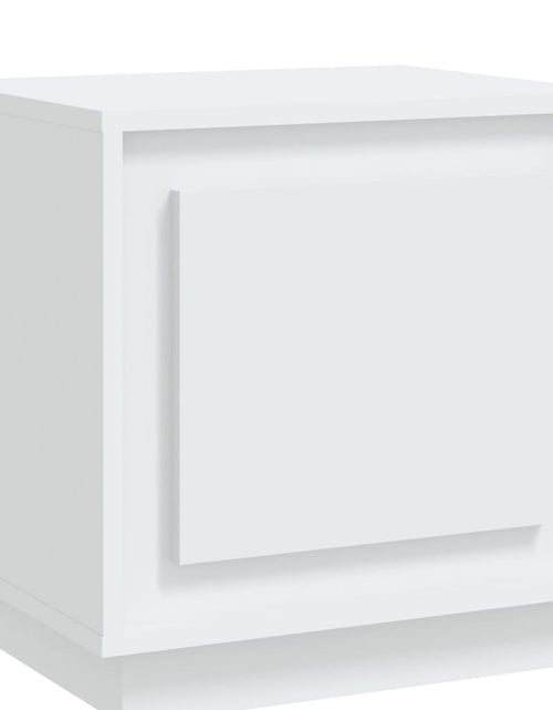 Загрузите изображение в средство просмотра галереи, Noptieră, alb, 44x35x45 cm, lemn prelucrat - Lando
