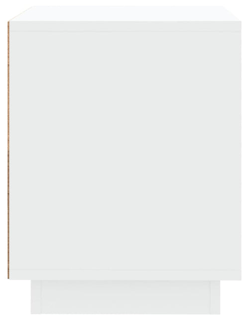 Загрузите изображение в средство просмотра галереи, Noptieră, alb, 44x35x45 cm, lemn prelucrat - Lando
