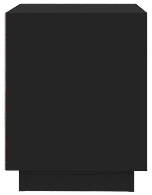 Încărcați imaginea în vizualizatorul Galerie, Noptiere, 2 buc, negru, 44x35x45 cm, lemn prelucrat - Lando
