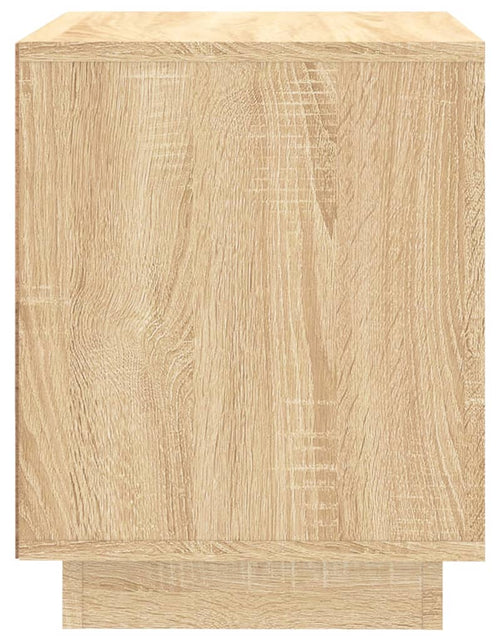 Încărcați imaginea în vizualizatorul Galerie, Noptieră, stejar sonoma, 44x35x45 cm, lemn prelucrat - Lando
