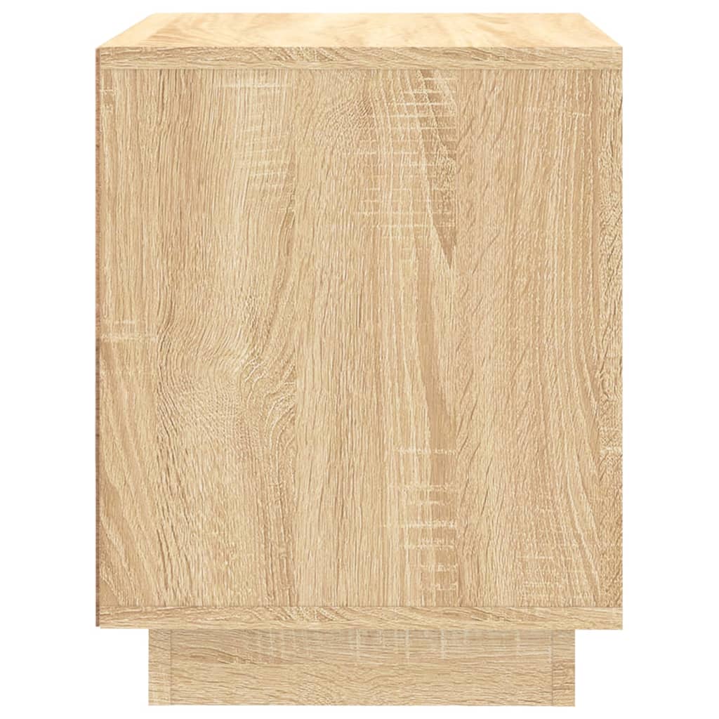 Noptieră, stejar sonoma, 44x35x45 cm, lemn prelucrat - Lando