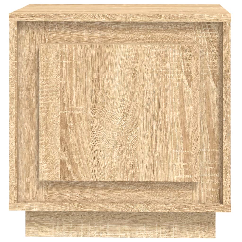 Noptiere, 2 buc., stejar sonoma, 44x35x45 cm, lemn prelucrat - Lando