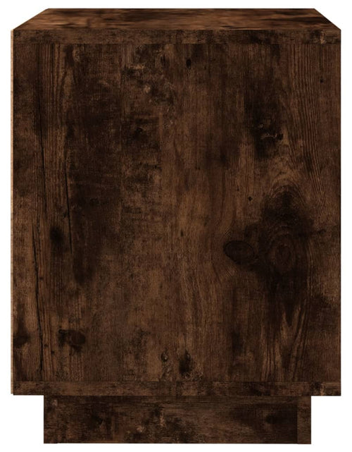 Încărcați imaginea în vizualizatorul Galerie, Noptieră, stejar afumat, 44x35x45 cm, lemn prelucrat - Lando
