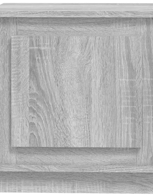 Încărcați imaginea în vizualizatorul Galerie, Noptieră, gri sonoma, 44x35x45 cm, lemn prelucrat - Lando
