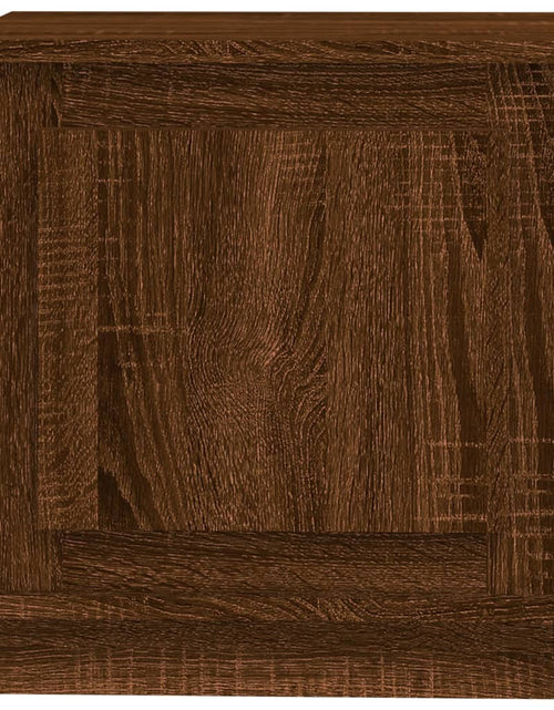 Загрузите изображение в средство просмотра галереи, Noptieră, stejar maro, 44x35x45 cm, lemn prelucrat - Lando
