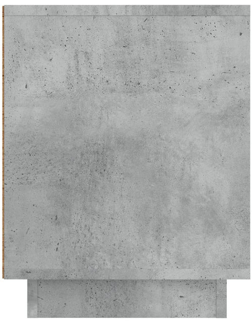 Încărcați imaginea în vizualizatorul Galerie, Comodă TV, gri beton, 80x35x45 cm, lemn prelucrat Lando - Lando
