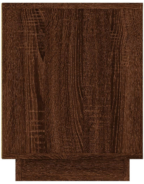 Încărcați imaginea în vizualizatorul Galerie, Comodă TV, stejar maro, 102x35x45 cm, lemn prelucrat Lando - Lando
