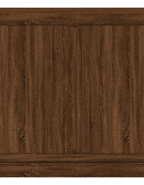 Încărcați imaginea în vizualizatorul Galerie, Servantă, stejar maro, 80x34x75 cm, lemn prelucrat Lando - Lando
