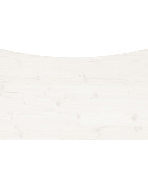 Загрузите изображение в средство просмотра галереи, Blat de birou, alb, 110x55x2,5 cm, lemn masiv de pin - Lando
