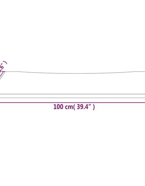 Загрузите изображение в средство просмотра галереи, Blat de birou, 100x60x2,5 cm, lemn masiv de pin - Lando
