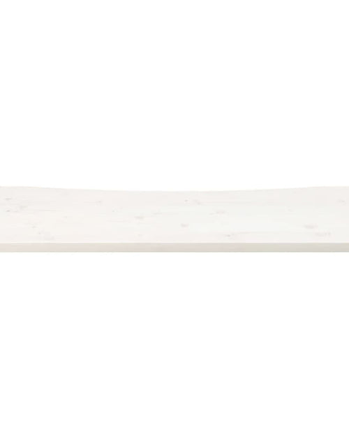 Încărcați imaginea în vizualizatorul Galerie, Blat de birou, alb, 100x60x2,5 cm, lemn masiv de pin - Lando
