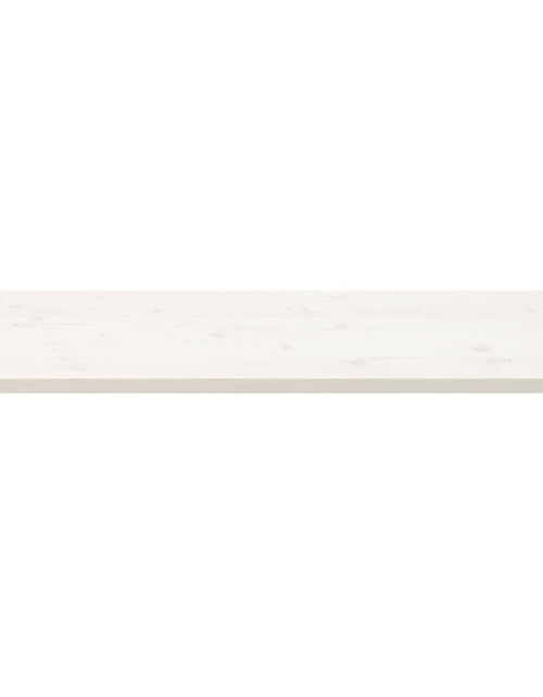 Încărcați imaginea în vizualizatorul Galerie, Blat de birou, alb, 100x50x2,5 cm, lemn masiv de pin - Lando
