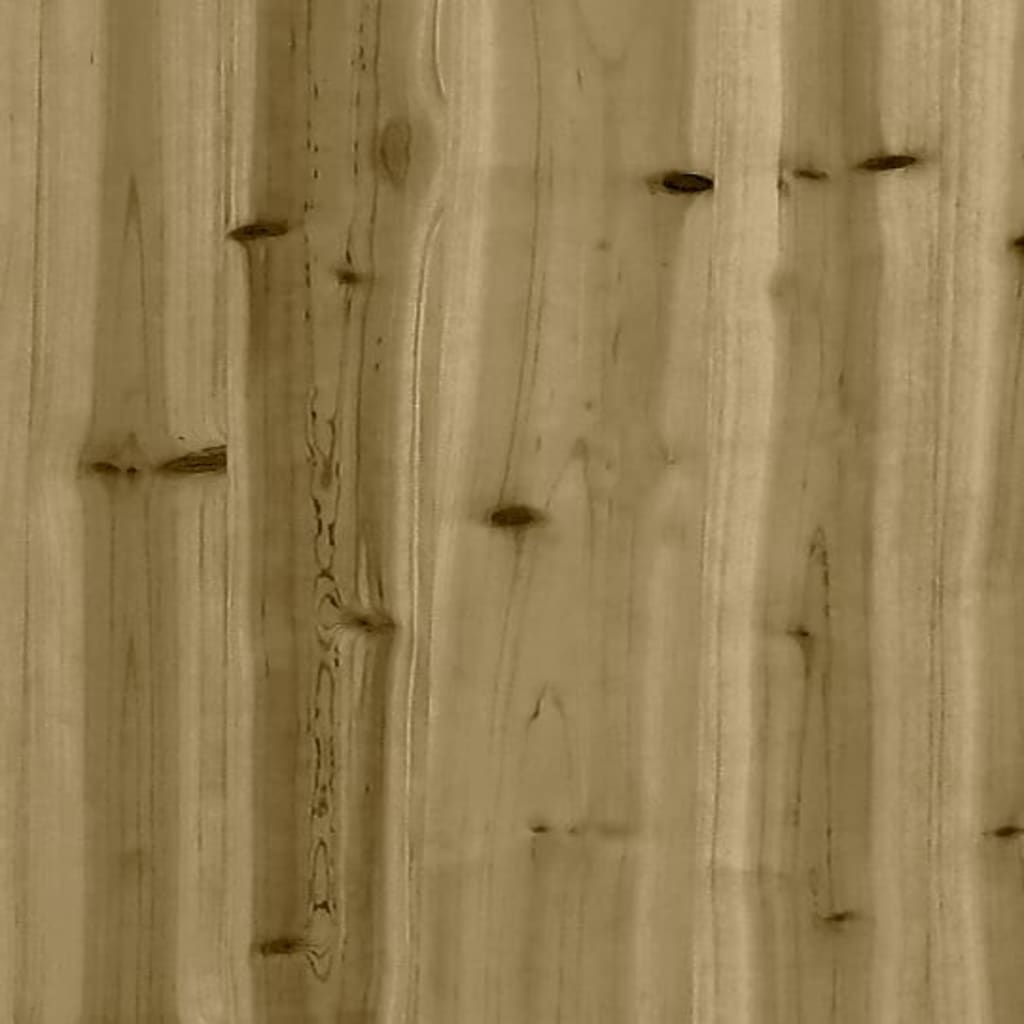 Taburet de grădină, 120x80 cm, lemn de pin impregnat - Lando