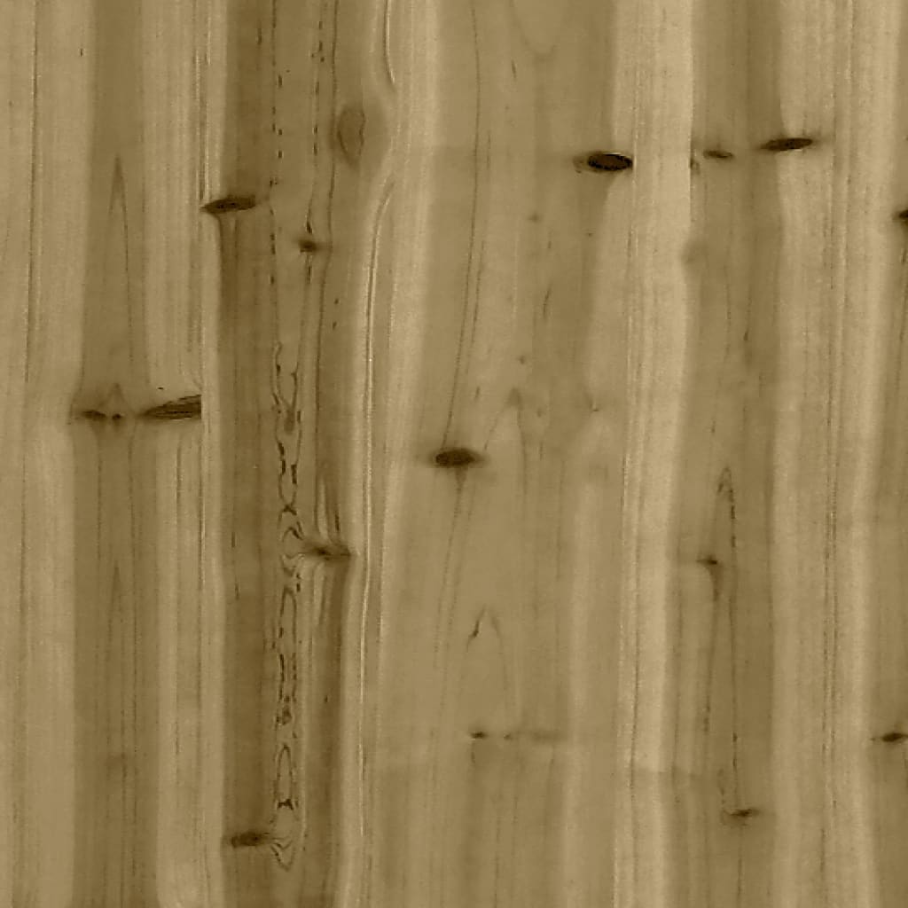 Canapea de mijloc, 120x80 cm, lemn de pin impregnat - Lando