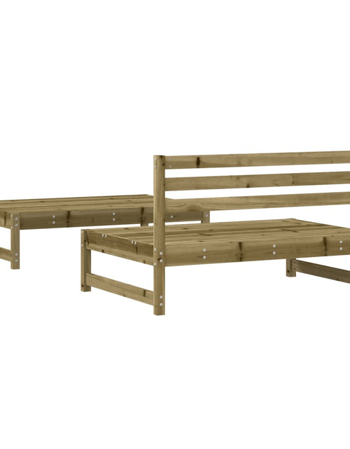 Încărcați imaginea în vizualizatorul Galerie, Set mobilier relaxare de grădină, 2 piese, lemn de pin tratat - Lando
