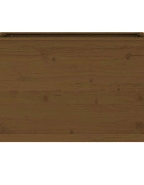 Încărcați imaginea în vizualizatorul Galerie, Strat înălțat grădină maro miere 119,5x82,5x78cm lemn masiv pin - Lando
