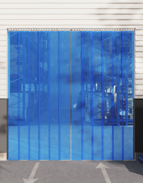 Загрузите изображение в средство просмотра галереи, Perdea pentru ușă, albastru, 200 mmx1,6 mm 10 m, PVC - Lando
