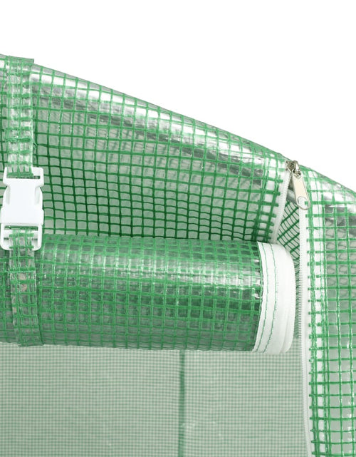 Загрузите изображение в средство просмотра галереи, Seră cu un cadru din oțel, verde, 4 m², 2x2x2 m - Lando
