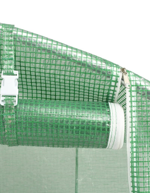 Încărcați imaginea în vizualizatorul Galerie, Seră cu un cadru din oțel, verde, 6 m², 3x2x2 m - Lando
