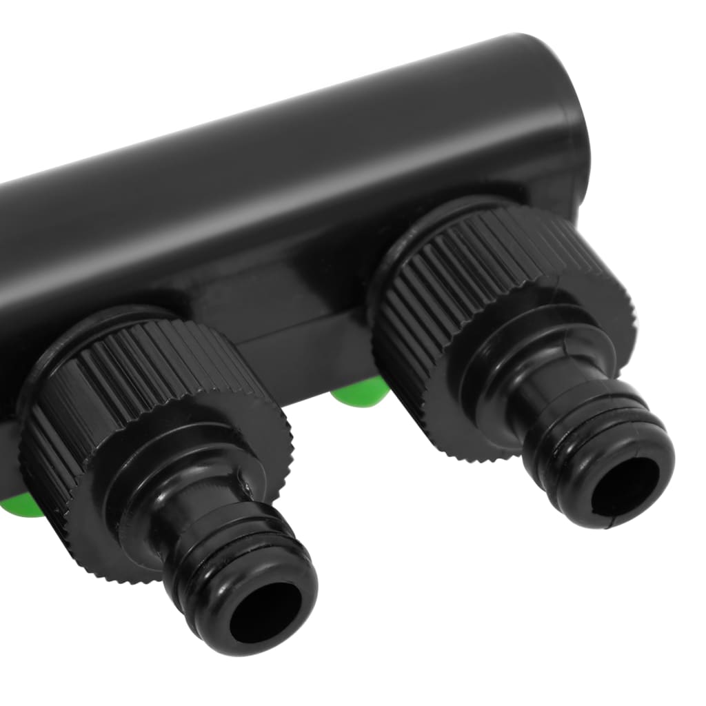 Adaptor pentru robinet 4 căi verde/negru 19,5x6x11 cm ABS și PP Lando - Lando