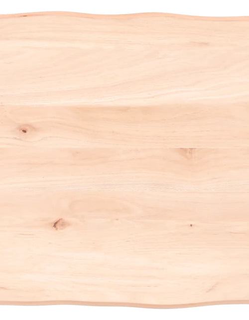 Încărcați imaginea în vizualizatorul Galerie, Blat masă 40x40x6 cm lemn masiv stejar netratat contur organic - Lando
