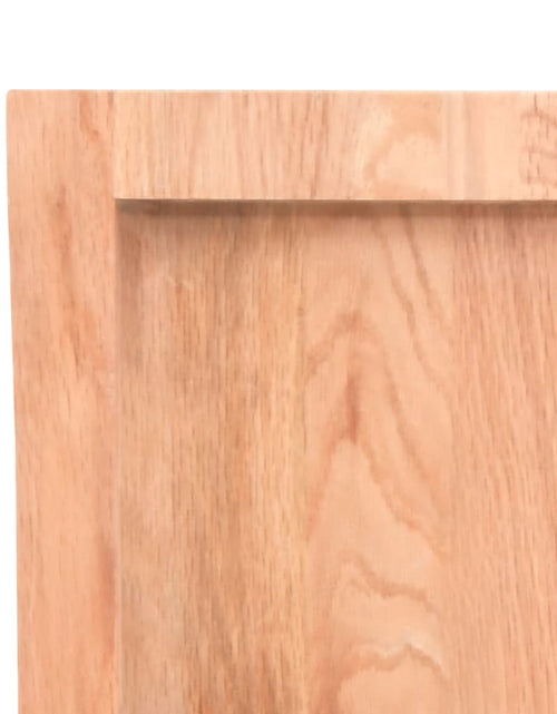 Încărcați imaginea în vizualizatorul Galerie, Blat masă, 40x40x6 cm, maro, lemn stejar tratat contur organic - Lando
