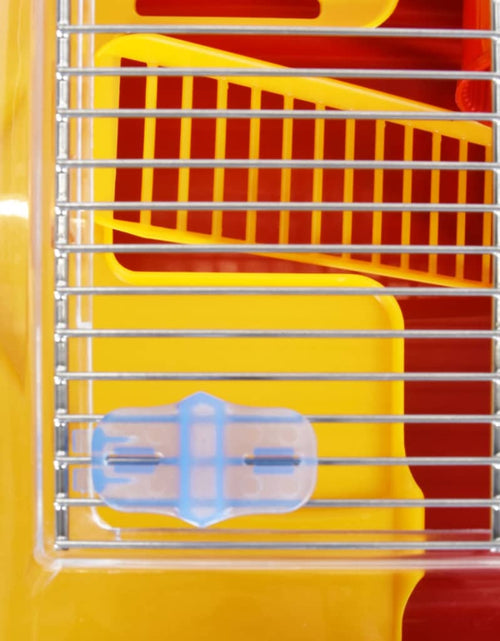 Загрузите изображение в средство просмотра галереи, Cușcă pentru hamsteri, roșu, 57x33x26 cm, polipropilenă Lando - Lando

