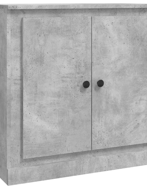 Încărcați imaginea în vizualizatorul Galerie, Servante, 3 piese, gri beton, lemn prelucrat Lando - Lando
