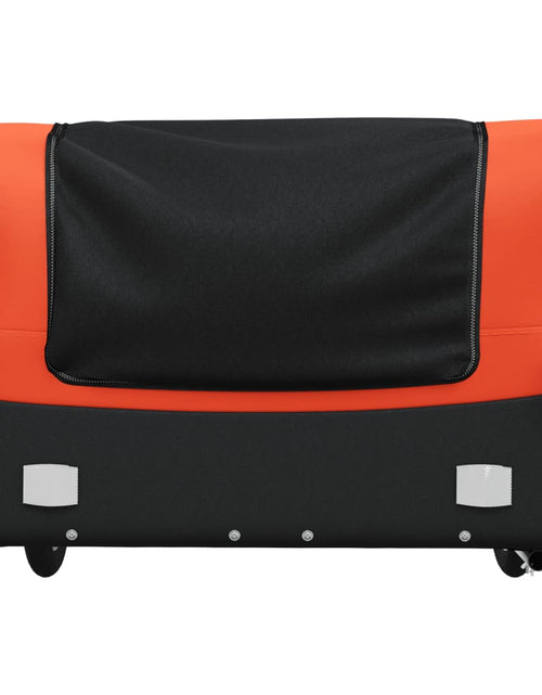 Încărcați imaginea în vizualizatorul Galerie, Remorcă de marfă pentru biciclete negru/portocaliu 45 kg fier - Lando
