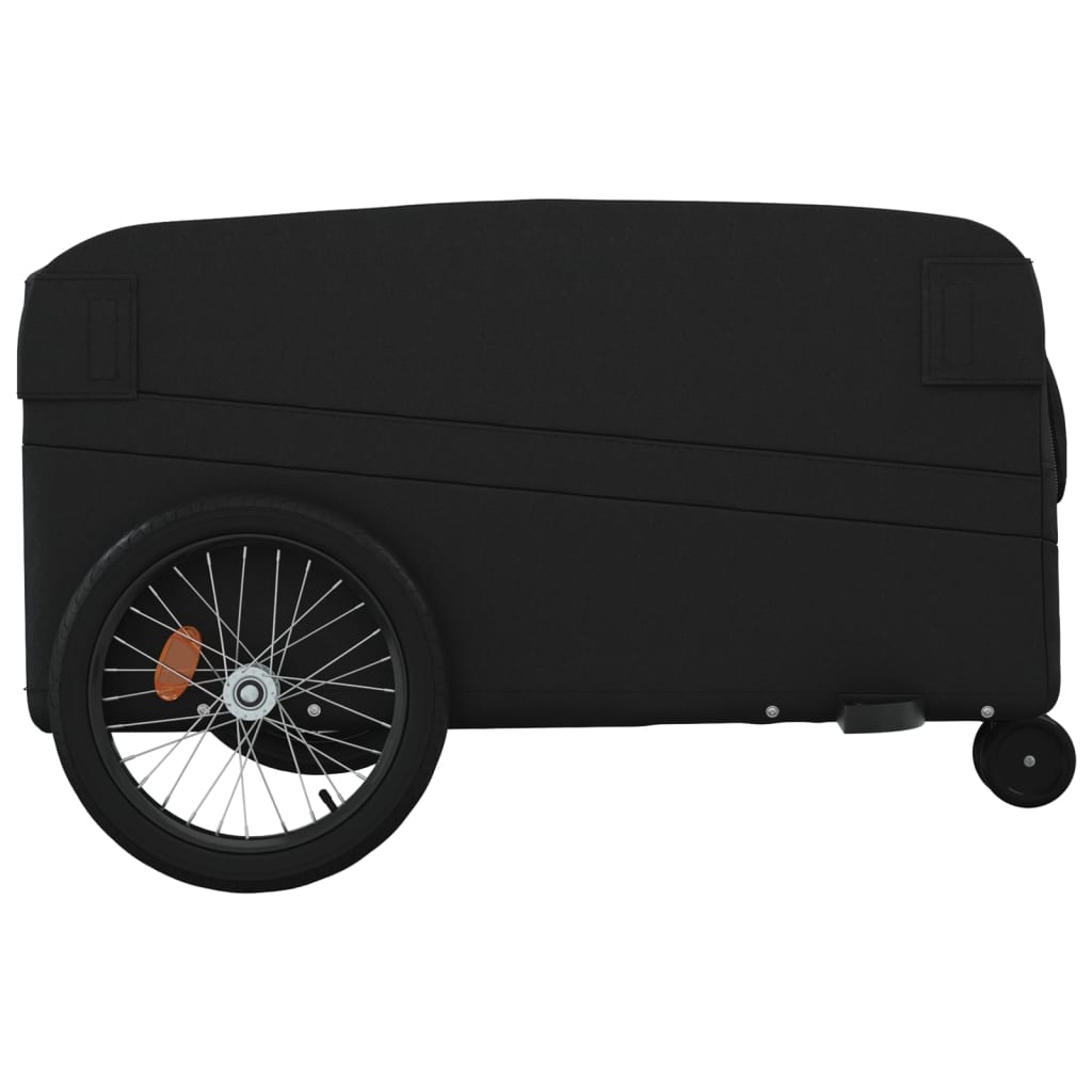 Remorcă pentru biciclete, negru, 45 kg, fier - Lando